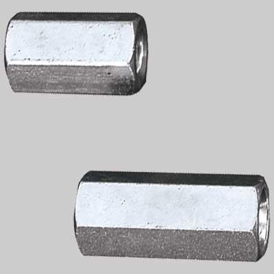 Pz4 Dado Di Giunzione Esagonale Zincato Mm8x13x30 Ideale Per Barre Filettate