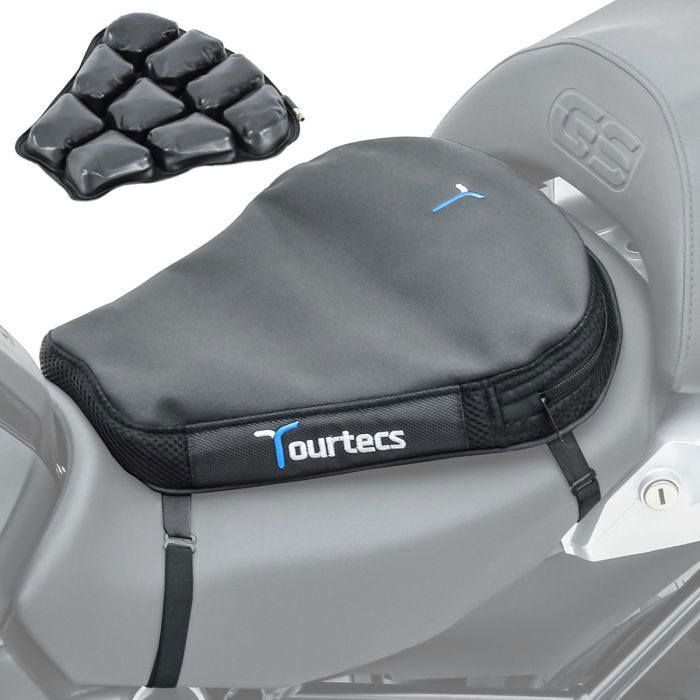 Moto Coussin D'Air Tourtecs Air Deluxe M Coussin De Selle Confort En