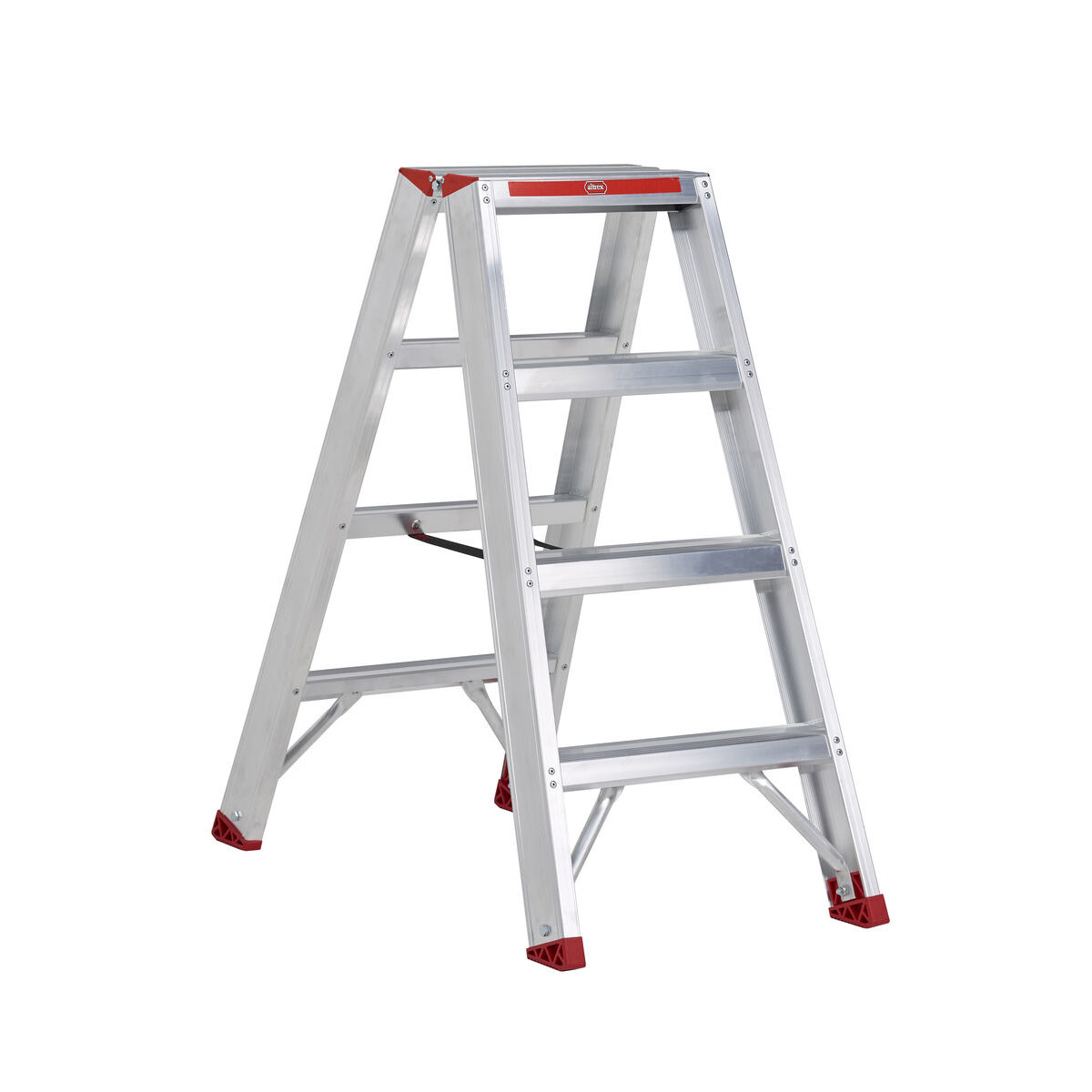 Altrex Sierra beidseitig begehbare Stufenstehleiter SDO 4 Stufen ohne Bügel - Image 2