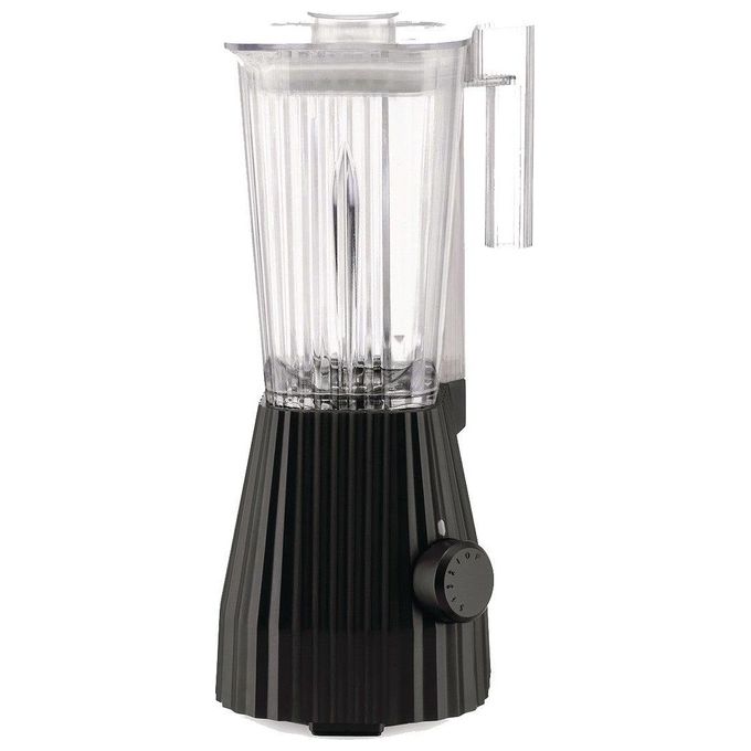 Alessi Plissé MDL09 B - Standmixer mit Abgestufter Karaffe, Thermoplastisches Harz, Europäischer Stecker 700W, 1.5l, Schwarz - Bild 4