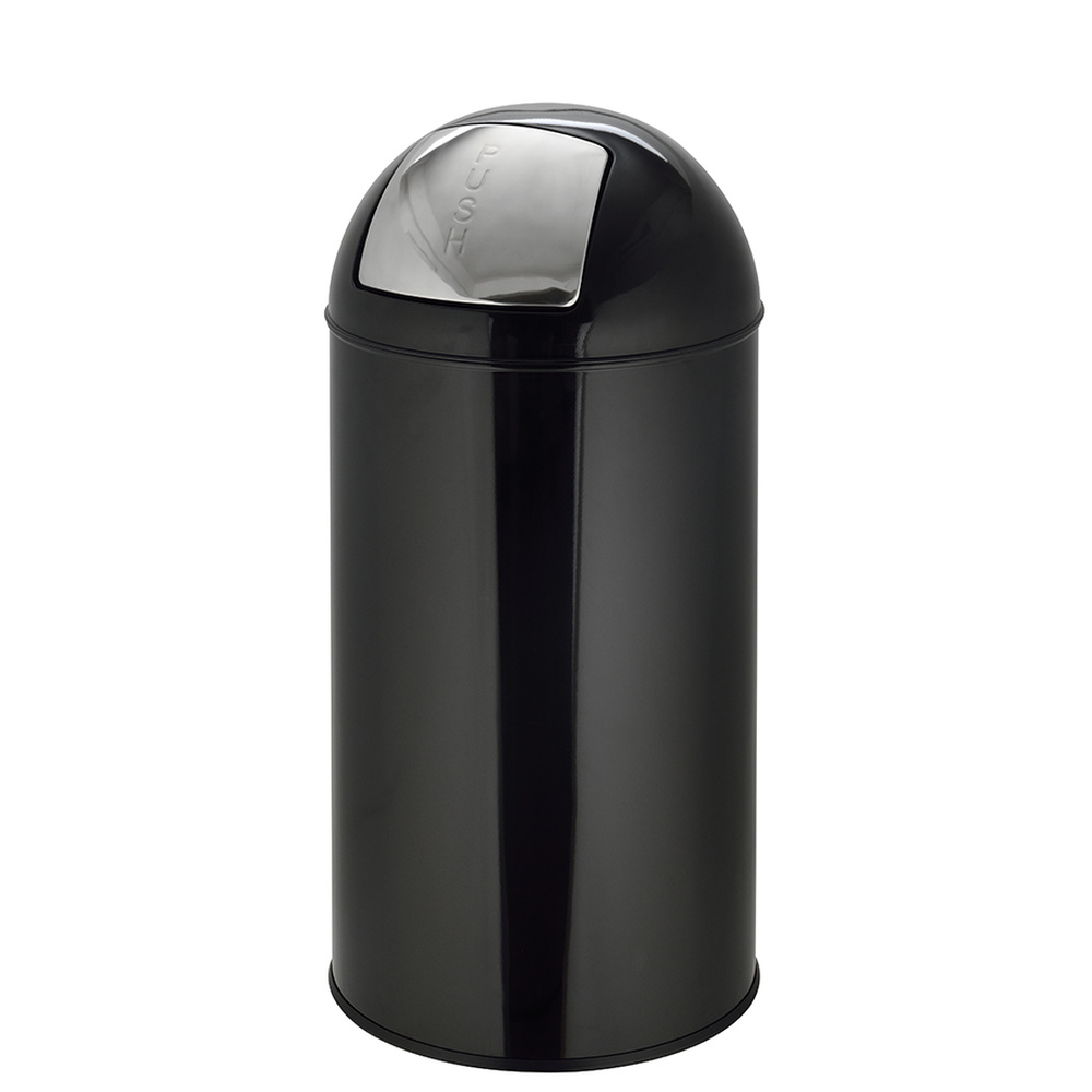 Hjh Office Schwarz Push 50L, Abfalleimer, - Bild 4