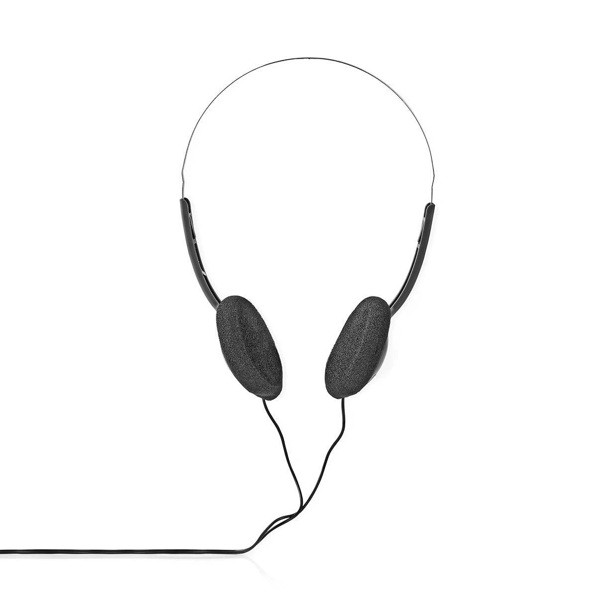 Nedis On-Ear-Kopfhörer | Verdrahtet 1,2 m | Schwarz, one-Size, HPWD1101BK - Bild 5