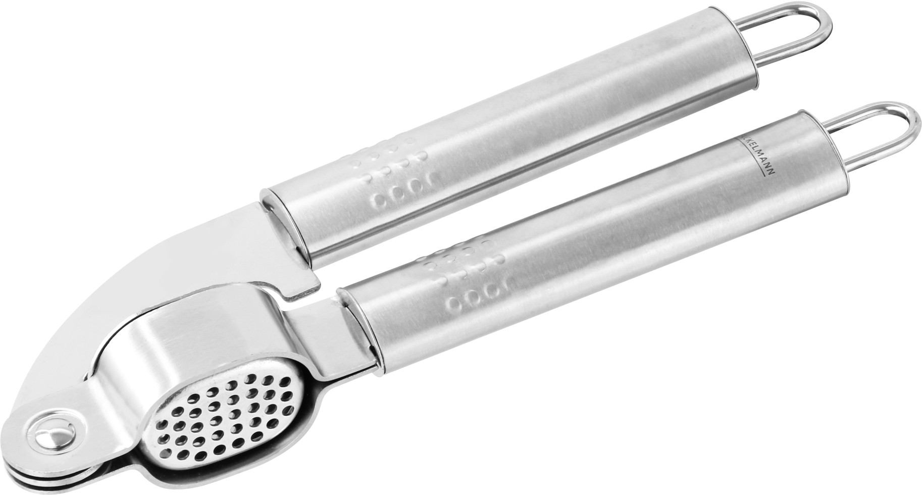 Fackelmann Fackelmann® Knoblauchpresse Ovalgriff Silber 19Cm - Image 3