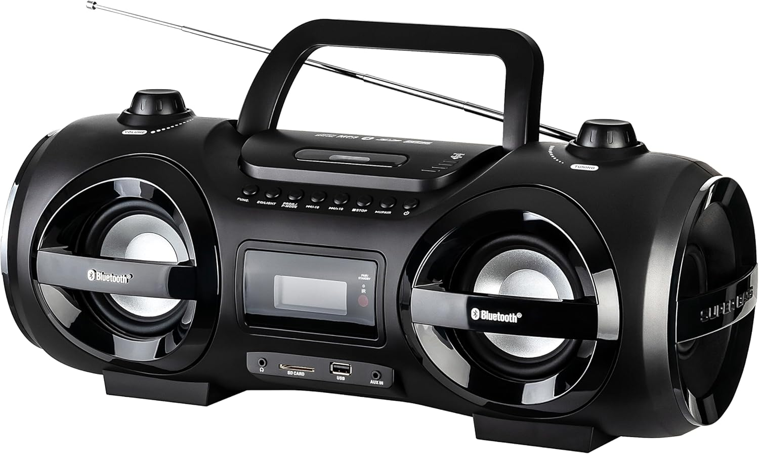 REFLEXION CDR900BT Tragbarer Soundblaster mit CD-Player, 200 W, Bluetooth, MP3 - Bild 5