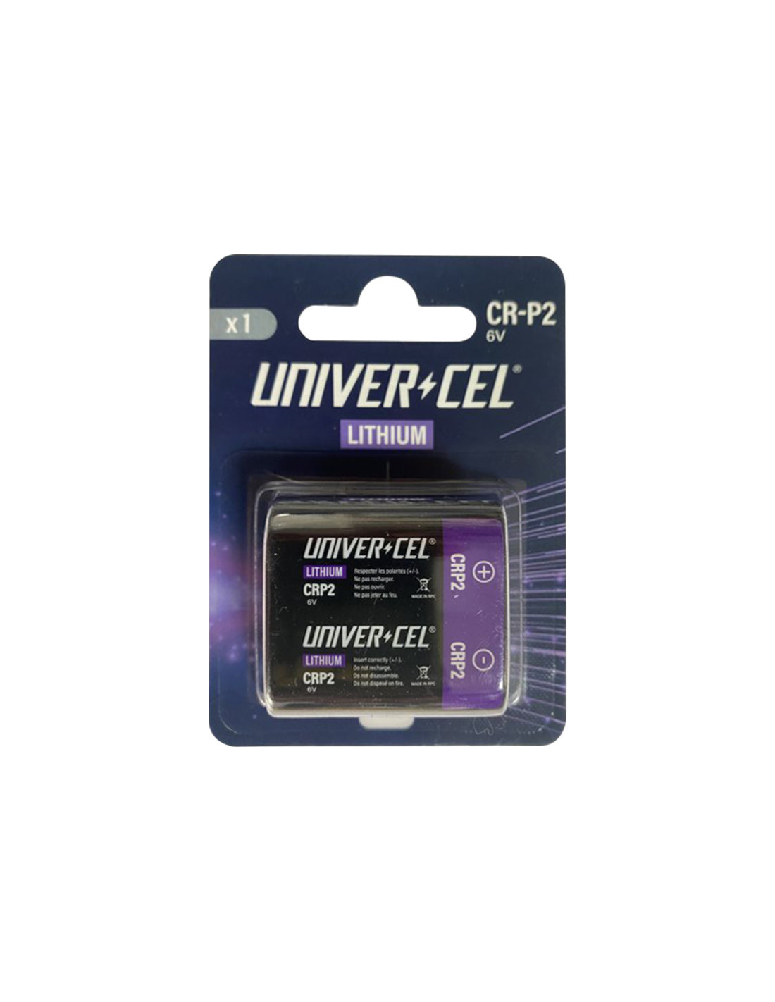 Sans Marque Lithium-Batterie Cr-P2 6V