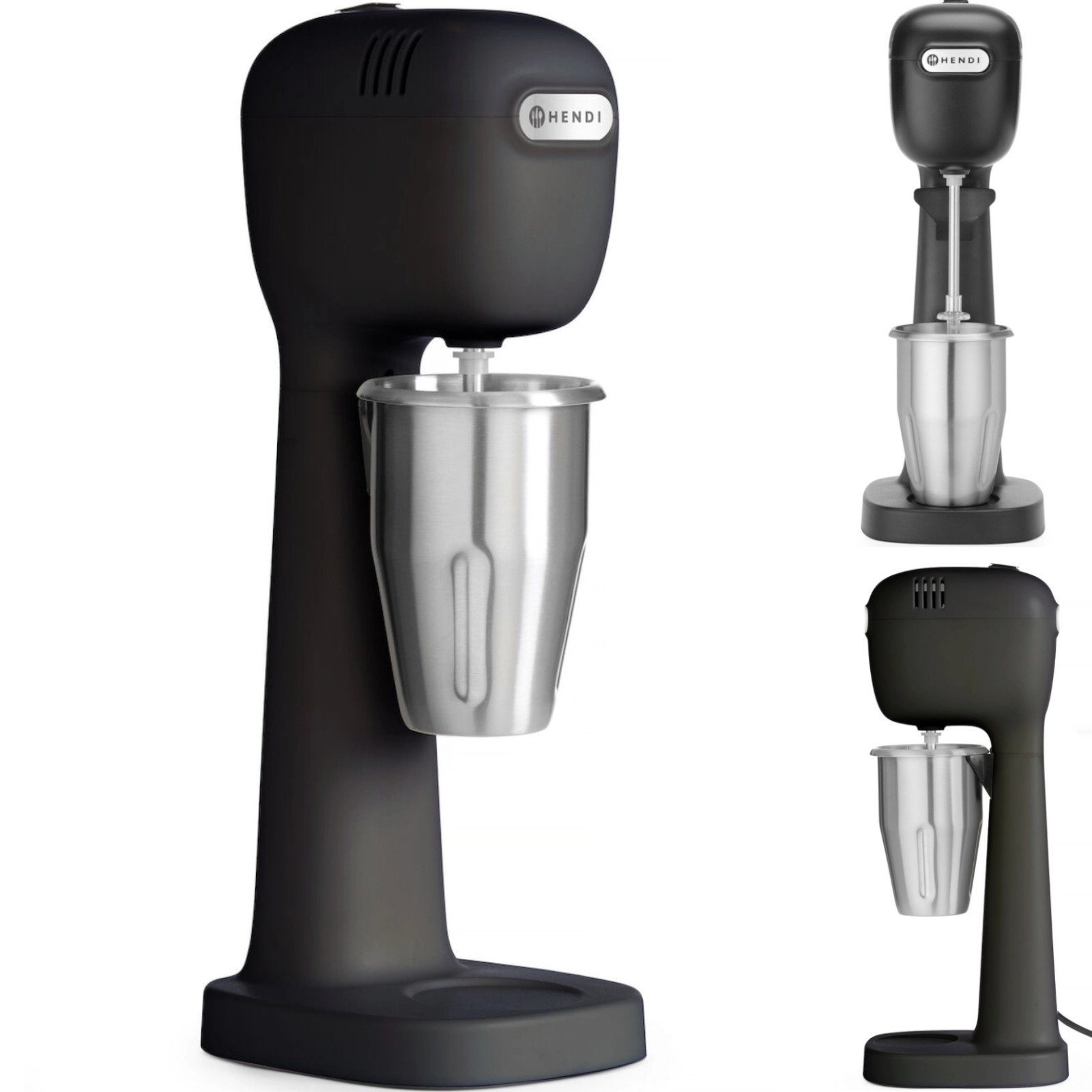 Hendi Schwarz Shaker Milchshake-Aufschäumer 400W - 221600 - Bild 5