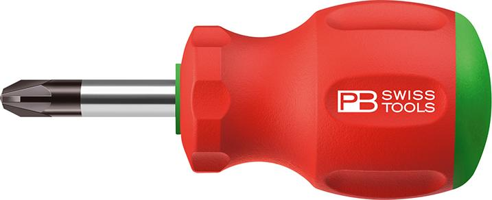 Pb Swiss Tools Schraubendreher Stubby Swissgrip Pz2x35mm