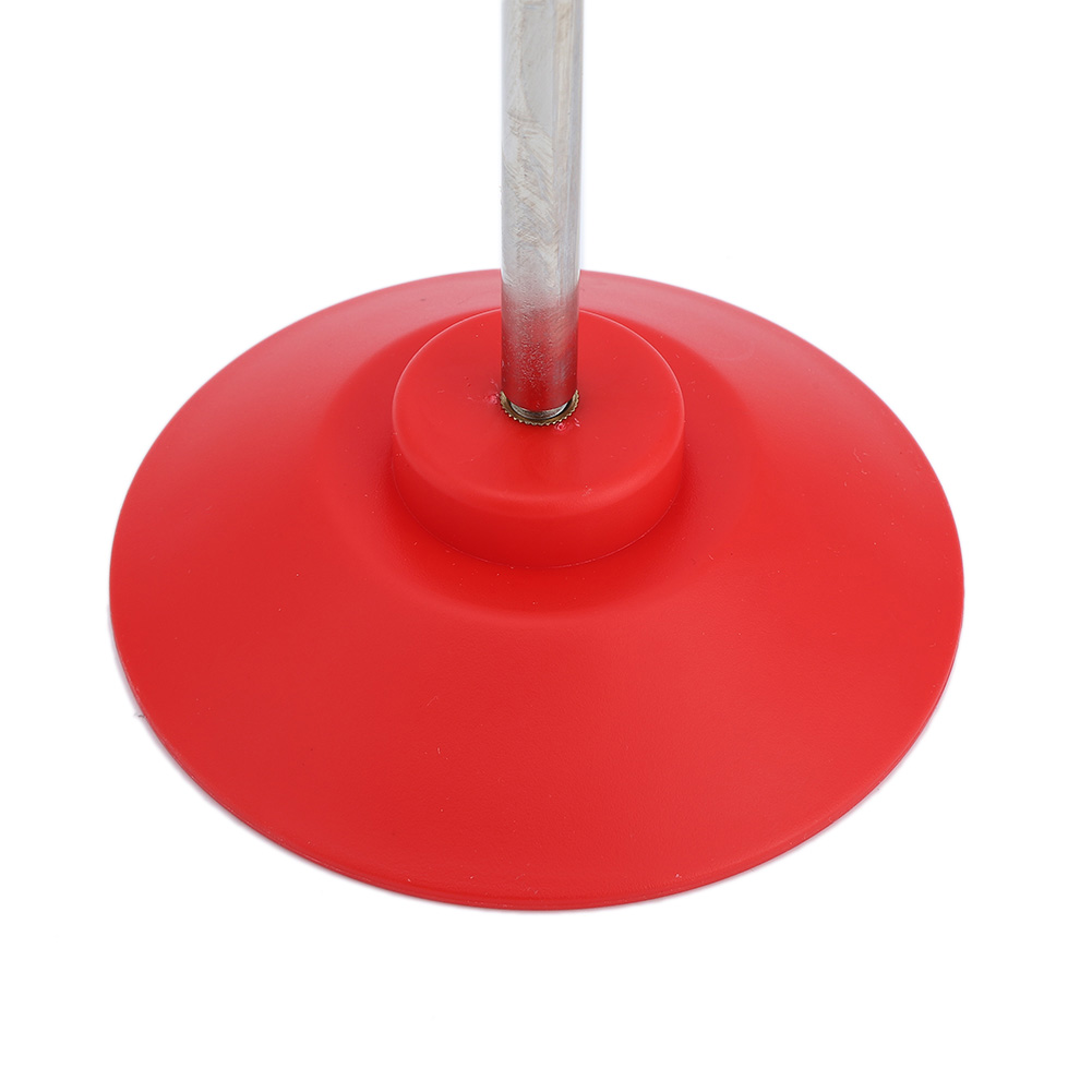 Support de volant universel 14,5 pouces, réglage en hauteur, fer et ABS, rouge