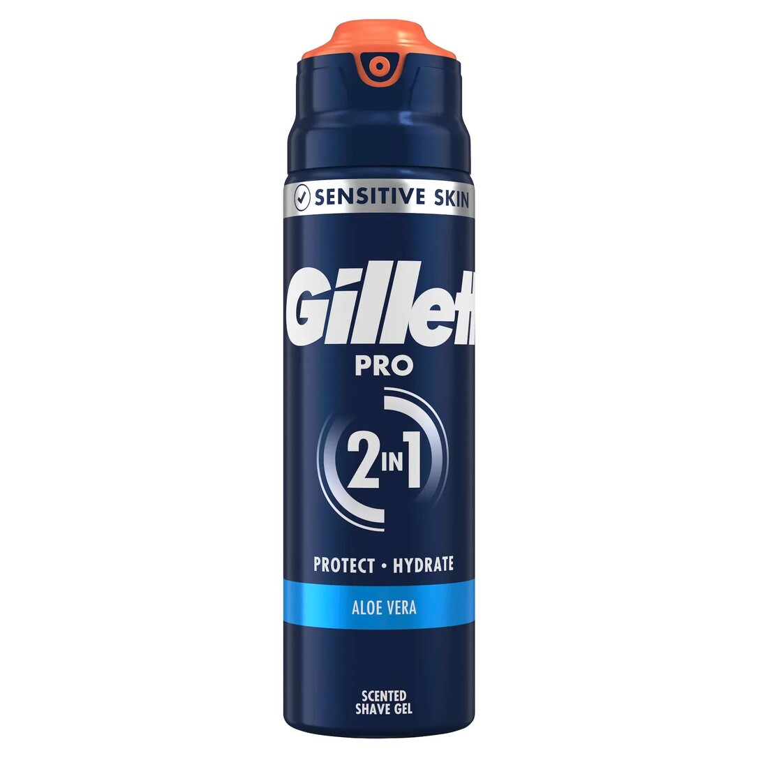 Gillette - Pro Sensitive - 2in1 Rasiergel - 200 ml - Bild 3