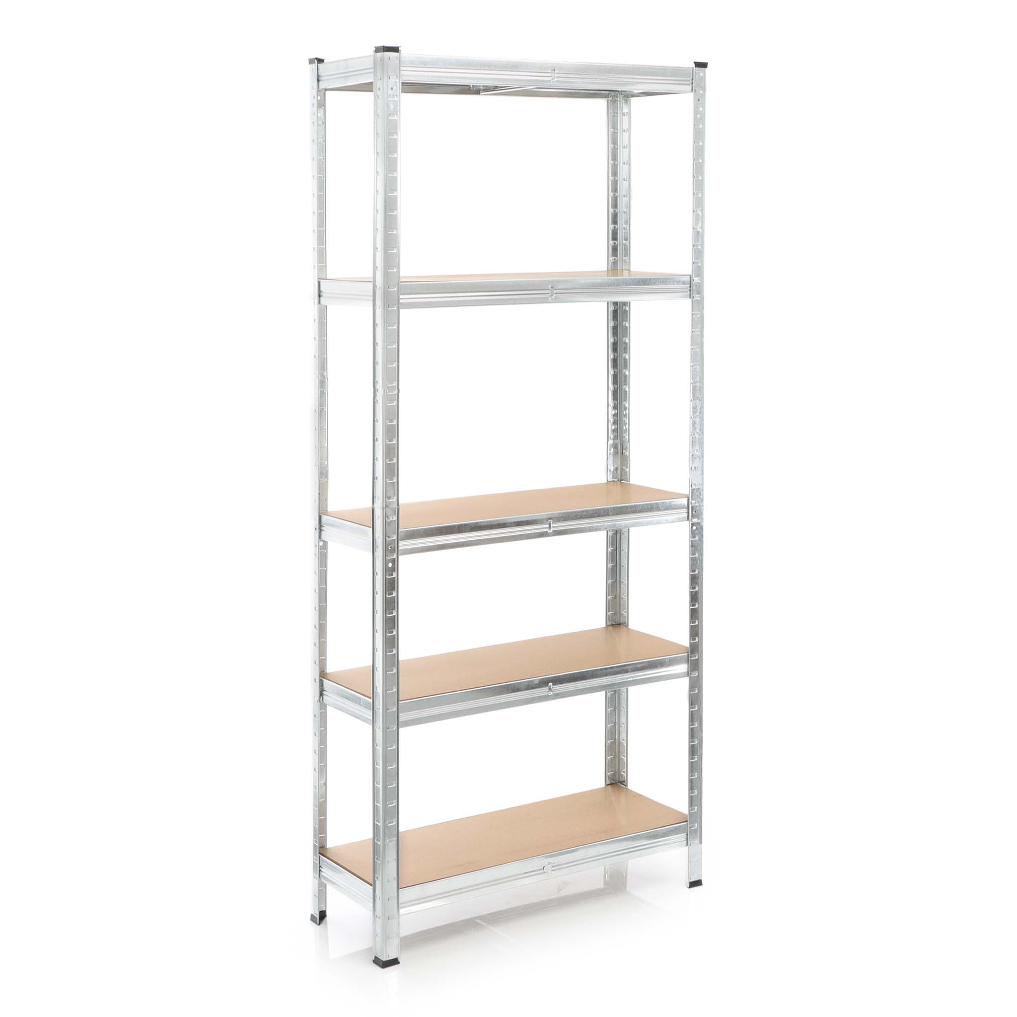 Scaffale Per Carichi Pesanti Zincato 174x75x30cm 875 Kg Sistema A I...