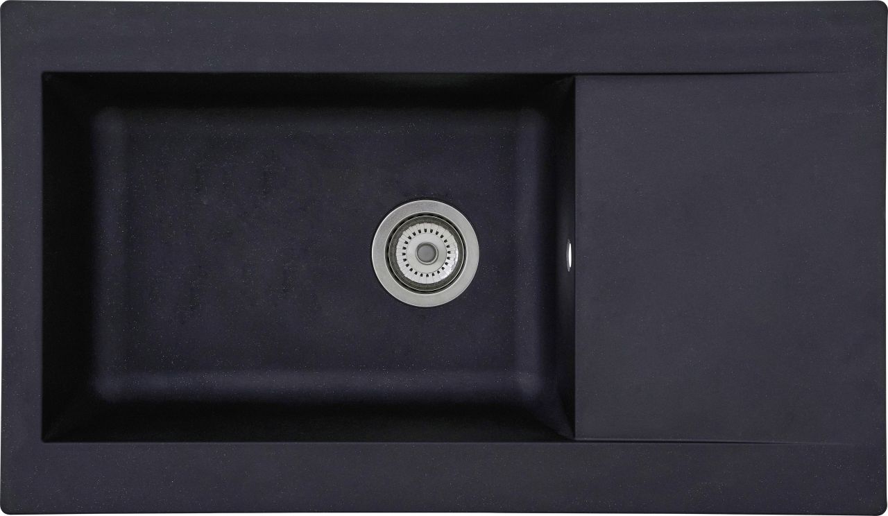Respekta Mineralite Einbauspüle 1 Becken Denver 86 X 50 Cm Spülbecken Spüle