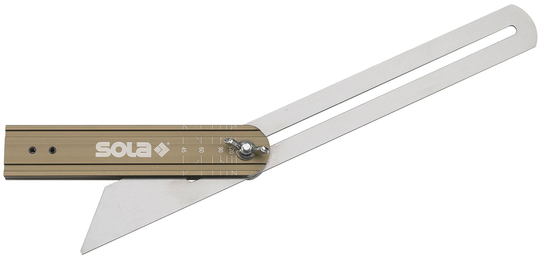 Sola -Winkelmesser Mit Winkelskala Und Einer Länge Von 250 Mm 9002719021148