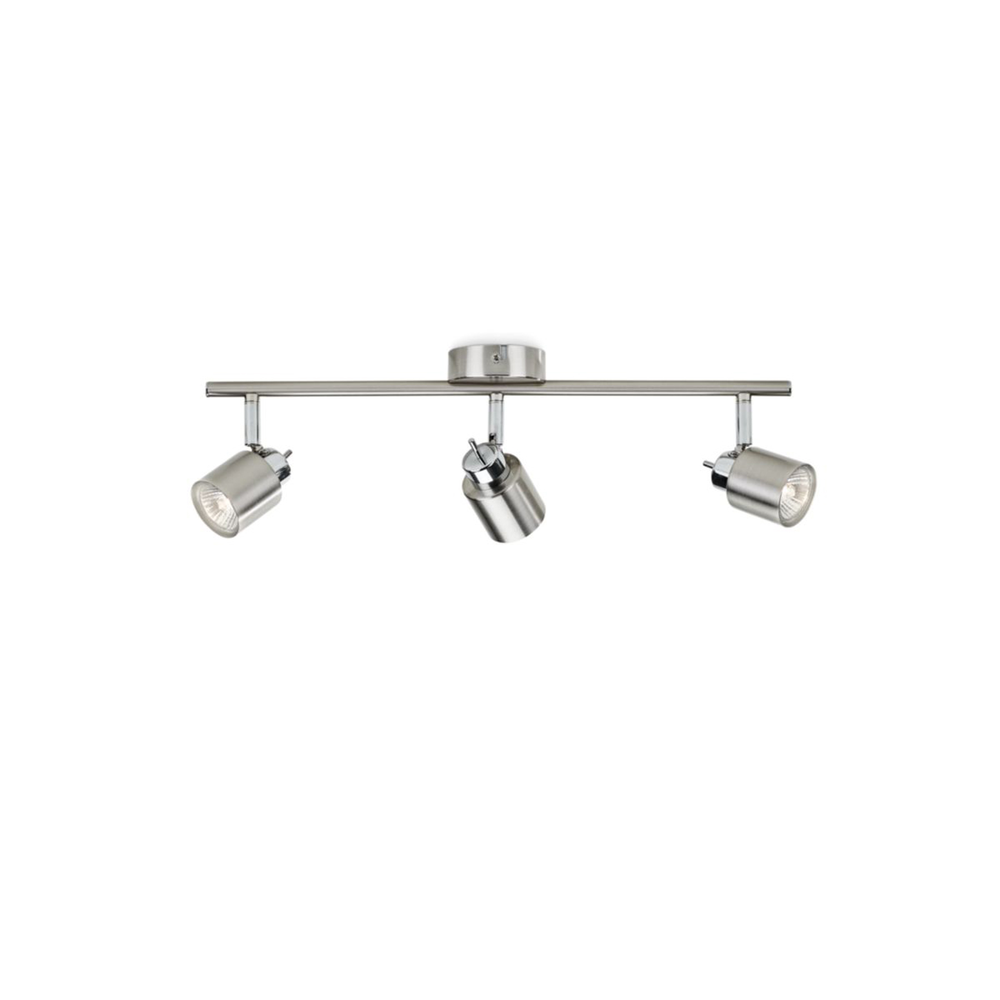 Philips Essentials Meranti Decken-/Wandspot, 3x, Strahler Oberflächenbeleuchtung, GU10, 3 Glühbirne(n), LED, 220-240 V, Chrom - Bild 4