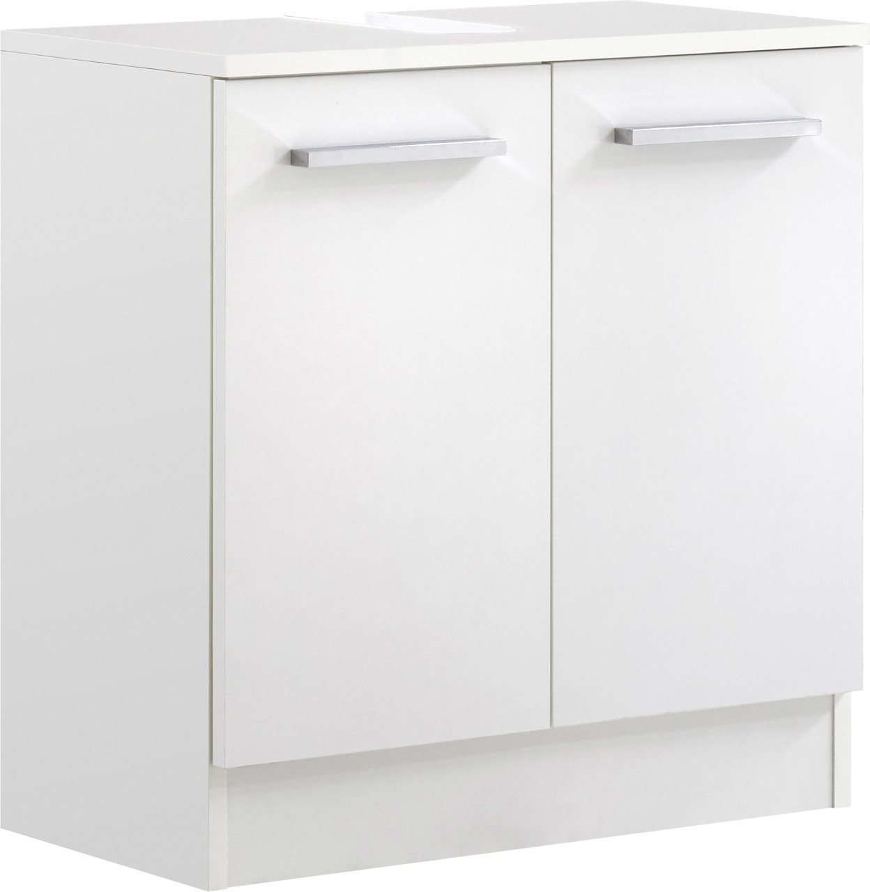 Waschbeckenunterschrank  Ternitz ¦ weiß ¦ Maße (cm): B: 60 H: 62 T: 33.0 Badmöbel > Badschränke > Waschbeckenunterschränke - Sconto - Image 3