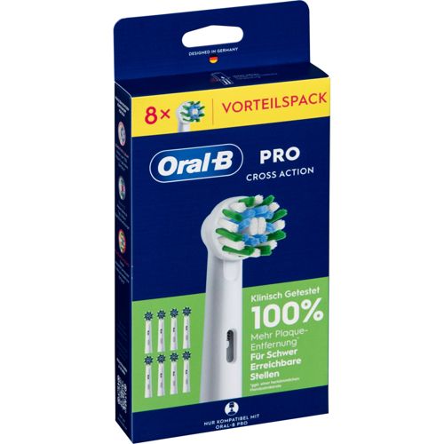 Oral-B Pro Crossaction 8Er Aufsteckbürsten 8700216994040
