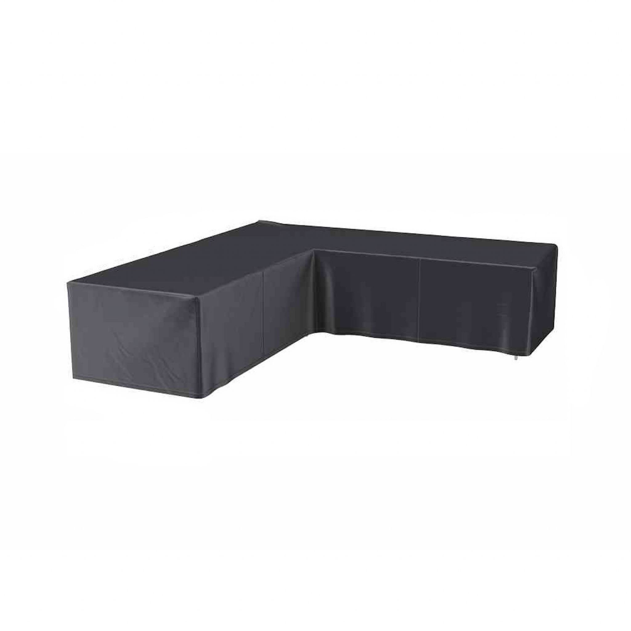 Aerocover Grau Schutzhülle Für L-Förmige Eck-Lounge-Sets 255X255x100xh70 Cm Schutzhaube Sitzgruppe