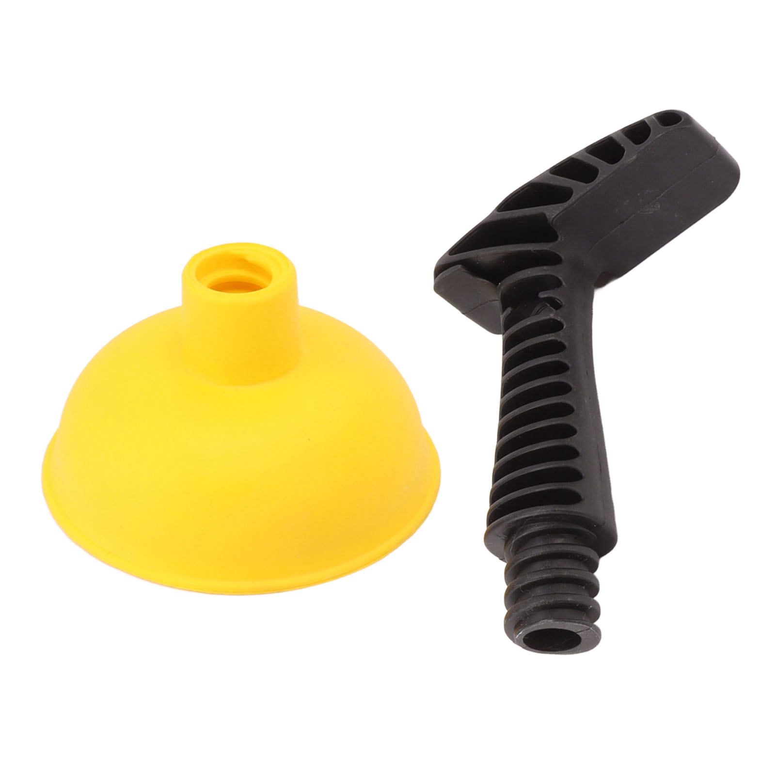 Ventouse déboucheur compacte en silicone à poignée antidérapante, pour évier, baignoire et toilettes