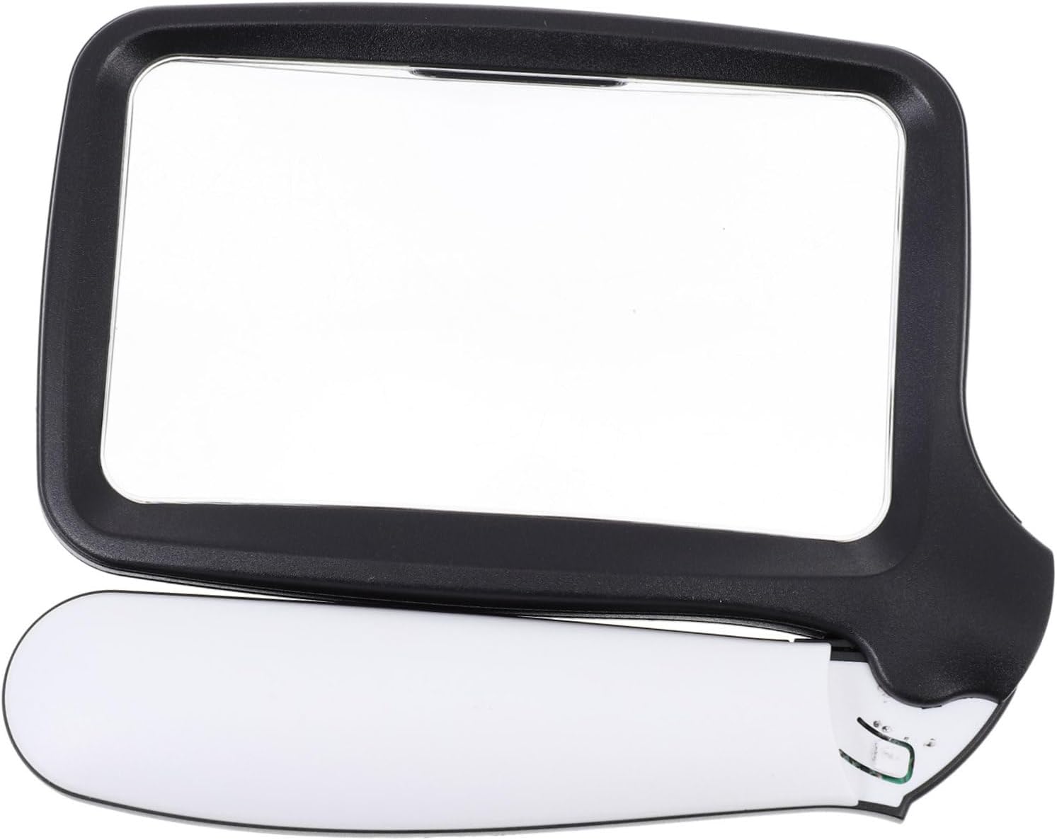 Loupe de poche pliable à 3x avec éclairage LED, poignée ergonomique, acrylique, 26,5 cm