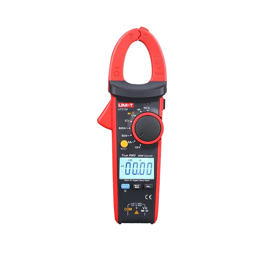 Uni-T Rot/Grau/Mehrfarbig Multimeter, Ut216a Digital Clamp Meter (Zangenstrommesser) - Bild 4