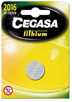 Cegasa Batterie Lithium Knopf Cr2016 3V Bt Blister