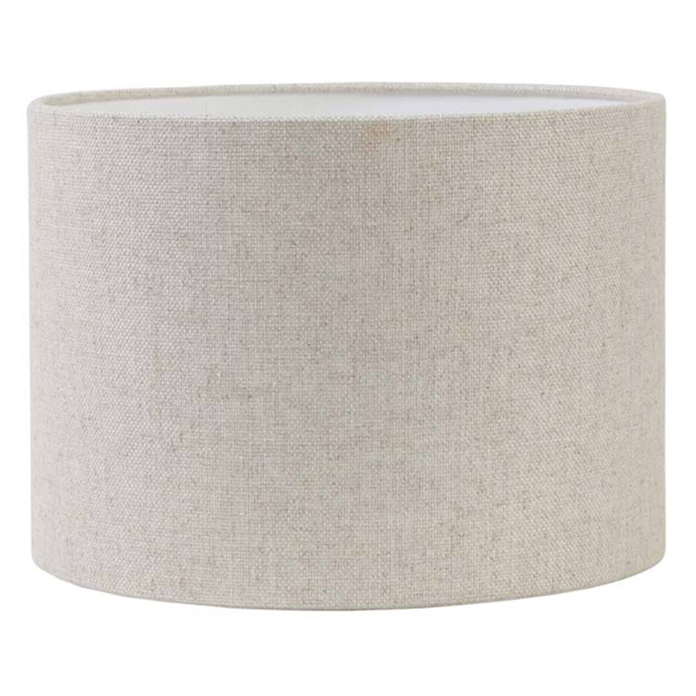 Light & Living Lampenschirm - Livigno - Braun - Textil - Ø 30cm - Light&living