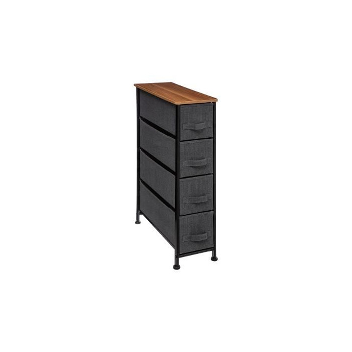 Five Simply Smart - Meuble De Rangement '4 Tiroirs' 75cm Gris Foncé