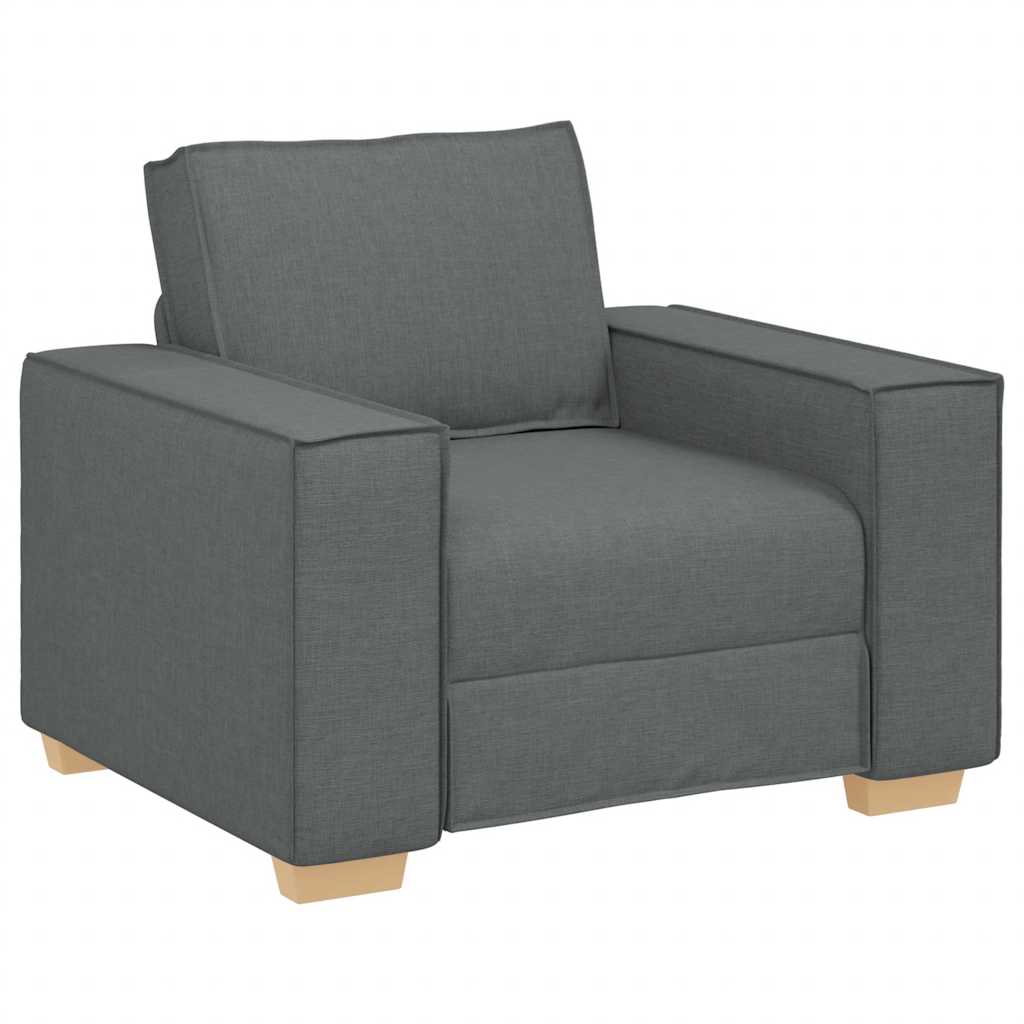 4104961 Sofa Chair Dark Grey 100x78x84 Cm Fabric Vidaxl