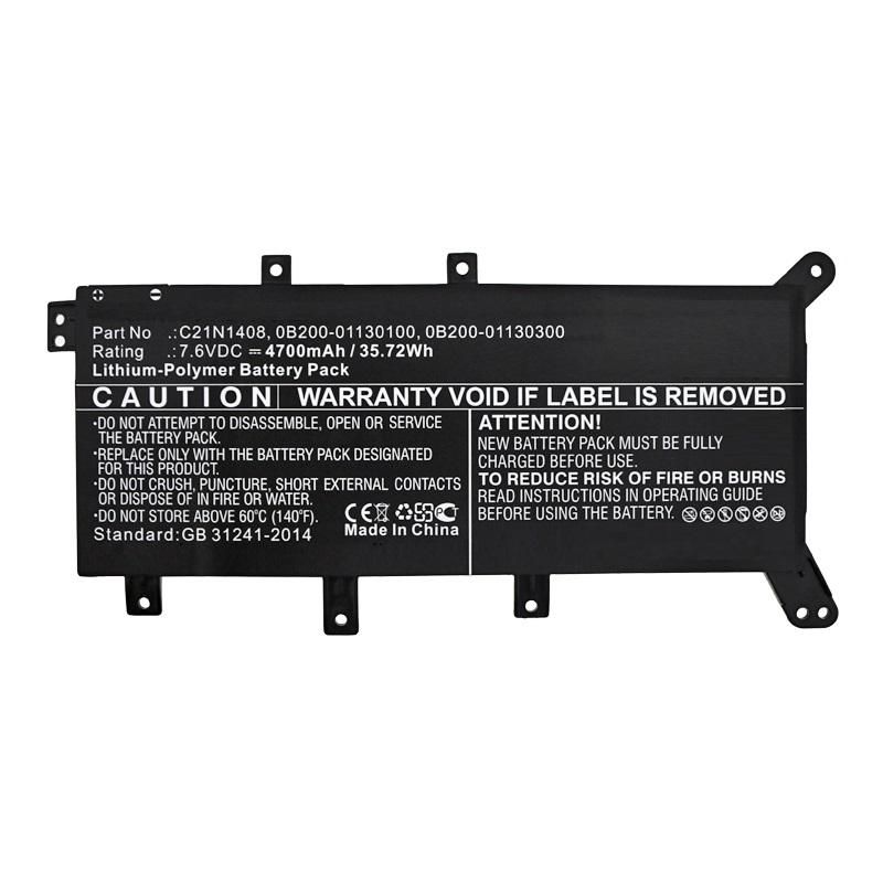 Microspareparts Coreparts Asus Laptop-Akku, Mbxas-Ba0238