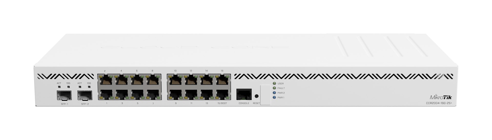 MikroTik CCR2004-16G-2S+, Router, Weiss - Bild 7