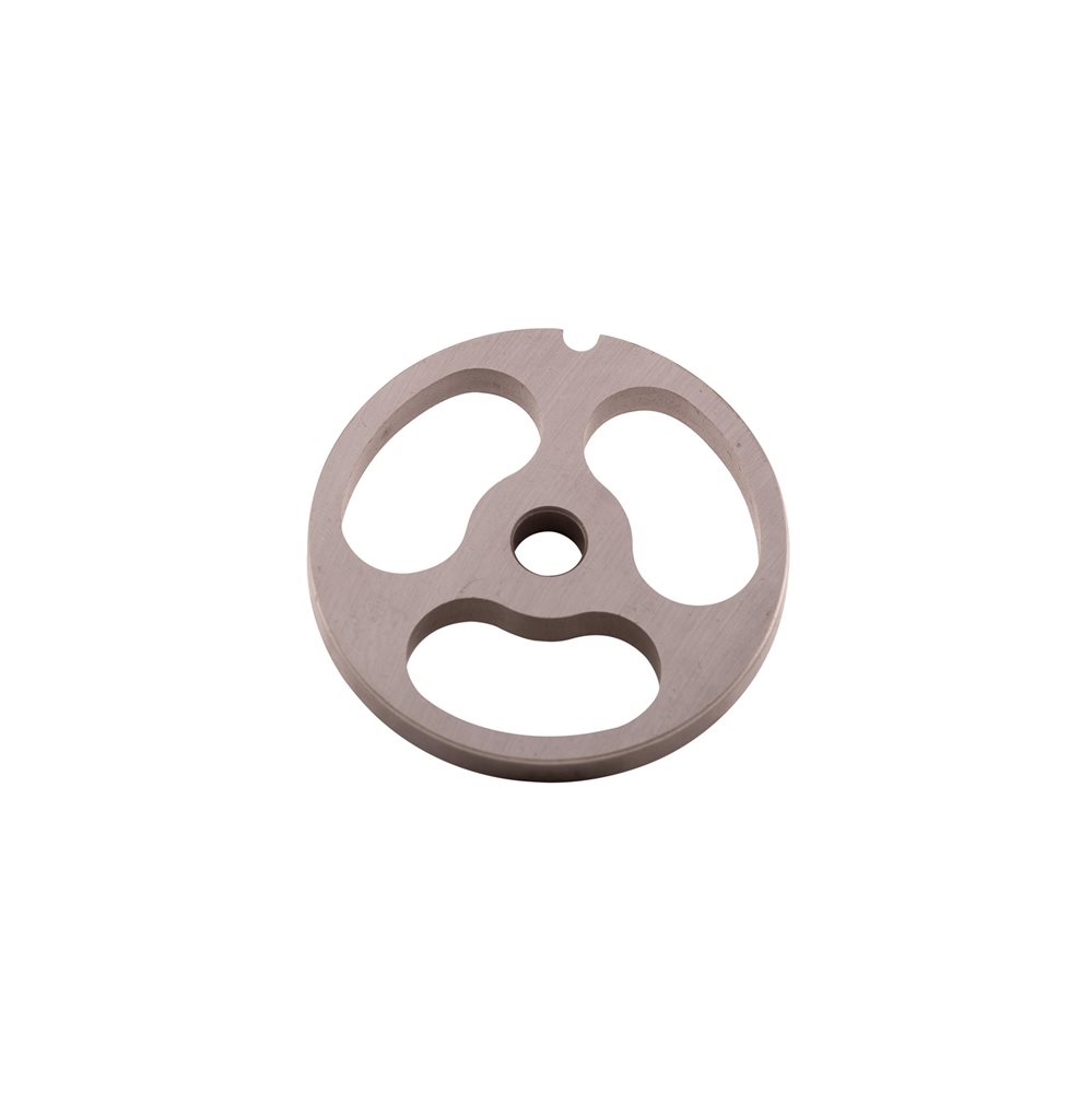 Grille à trois trous pour hachoir Reber N°12 · Ø 70 mm — photo de l’offre ManoMano