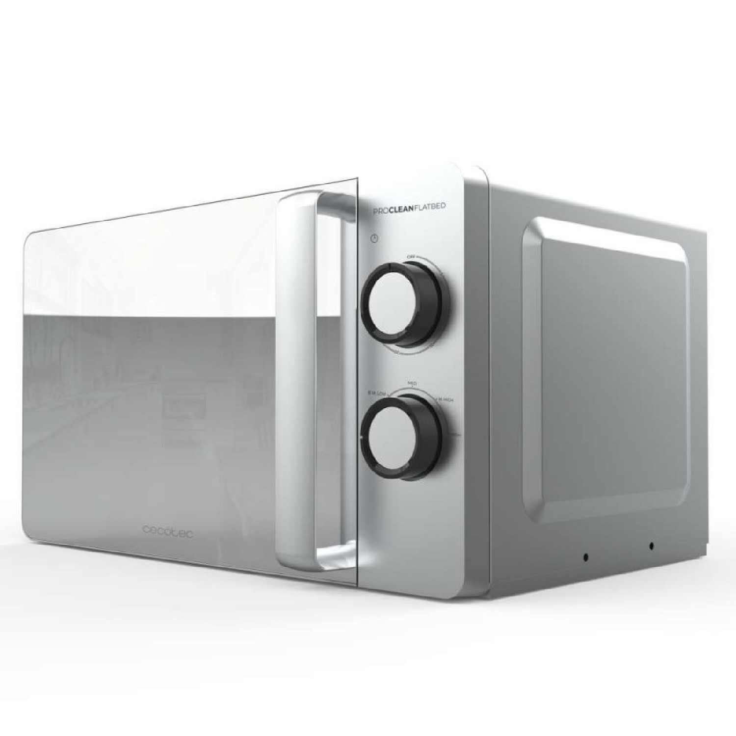 Cecotec Microondas sin plato Proclean 3060 Flatbed Mirror