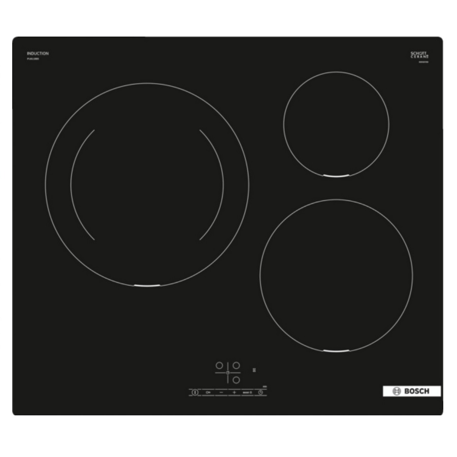 Bosch - Piano Cottura A Induzione 60 Cm 3 Fuochi Nero - Pij611bb5e
