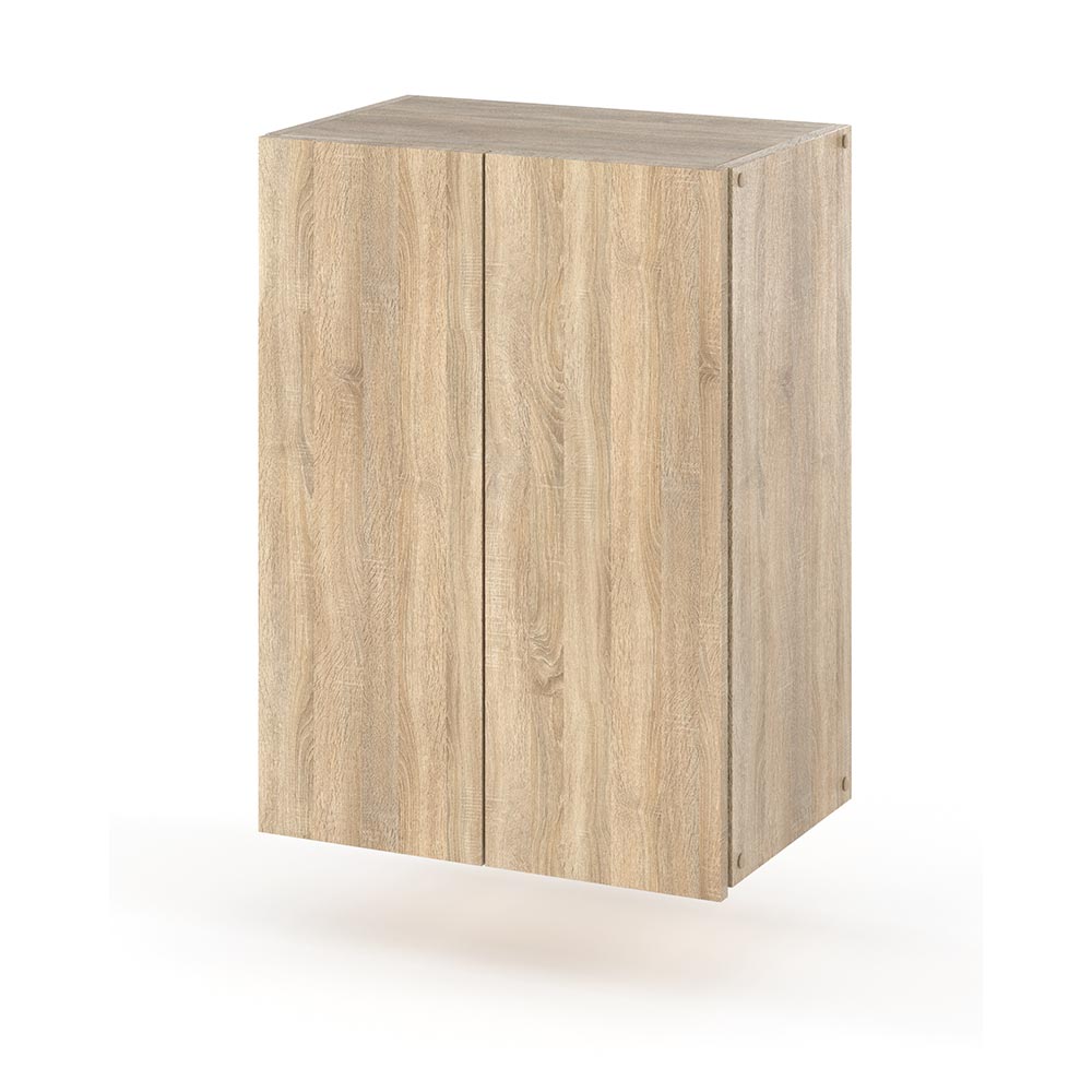 Meuble De Salle De Bain Mural Chêne Sonoma 40 Cm Piédestal De Salle De