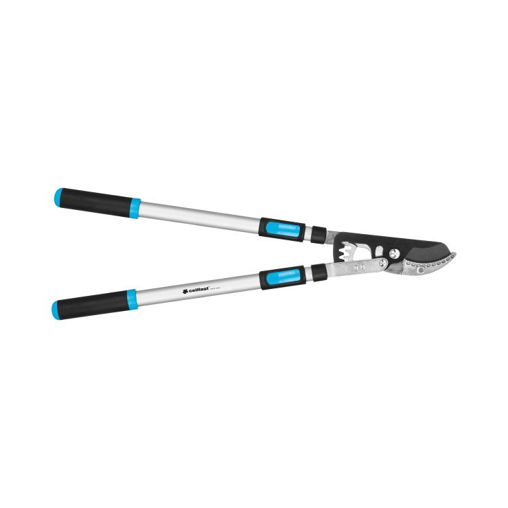 Cellfast Teleskopische Heckenschneider Schwarz Und Blau 31 Cm