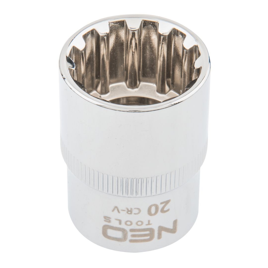 Für TOPEX-NEO-GRAPHITE NARZ�DZIA 08-592 SPLINE SOCKET 1/2"", 20MM, NEO - Bild 4