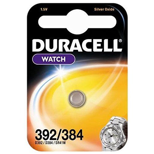 Duracell Knopfzelle 392 1.55 V 1 St. 45 Mah Silberoxid Sr41