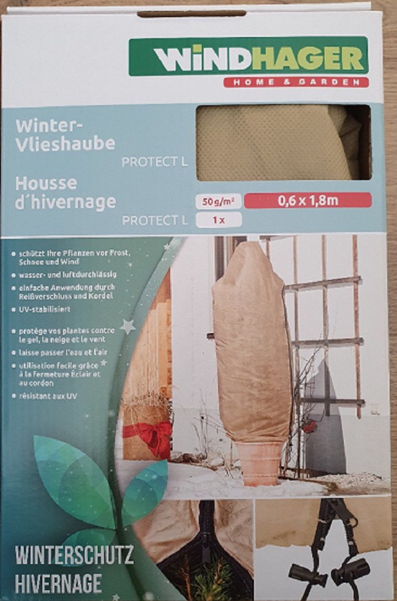 Windhager Beige Winterschutzvlies "Winterschutz Für Pflanzen Mit Vogelmotiv Vlieshaube" Wasser- Und Luftdurchlässig 14X2 M Stärke 50 G/M2 von Baur - Image 3