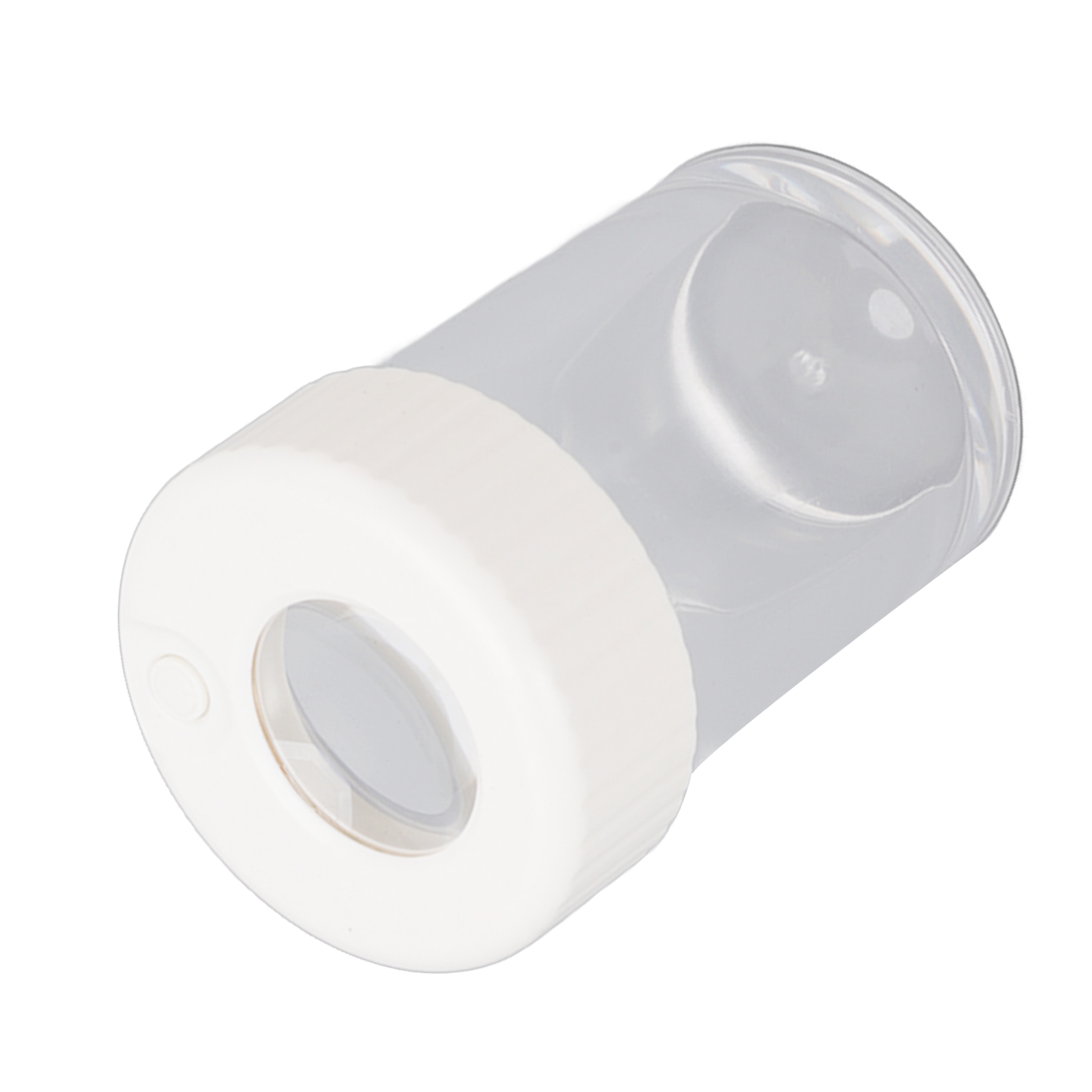 Pot de visualisation étanche avec loupe et lumière LED, usage maison et voyage
