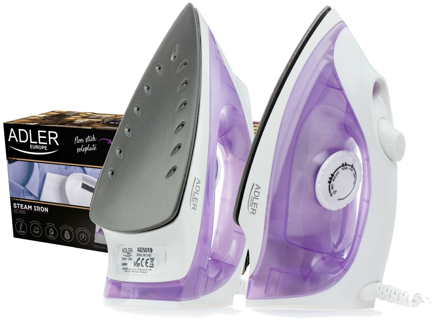 Adler Dampfbgeleisen Hand Steamer - Image 2
