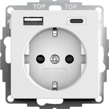 245927  - USB-Spannungsversorgung 1xTypA, 1xTypC DC5V 245927