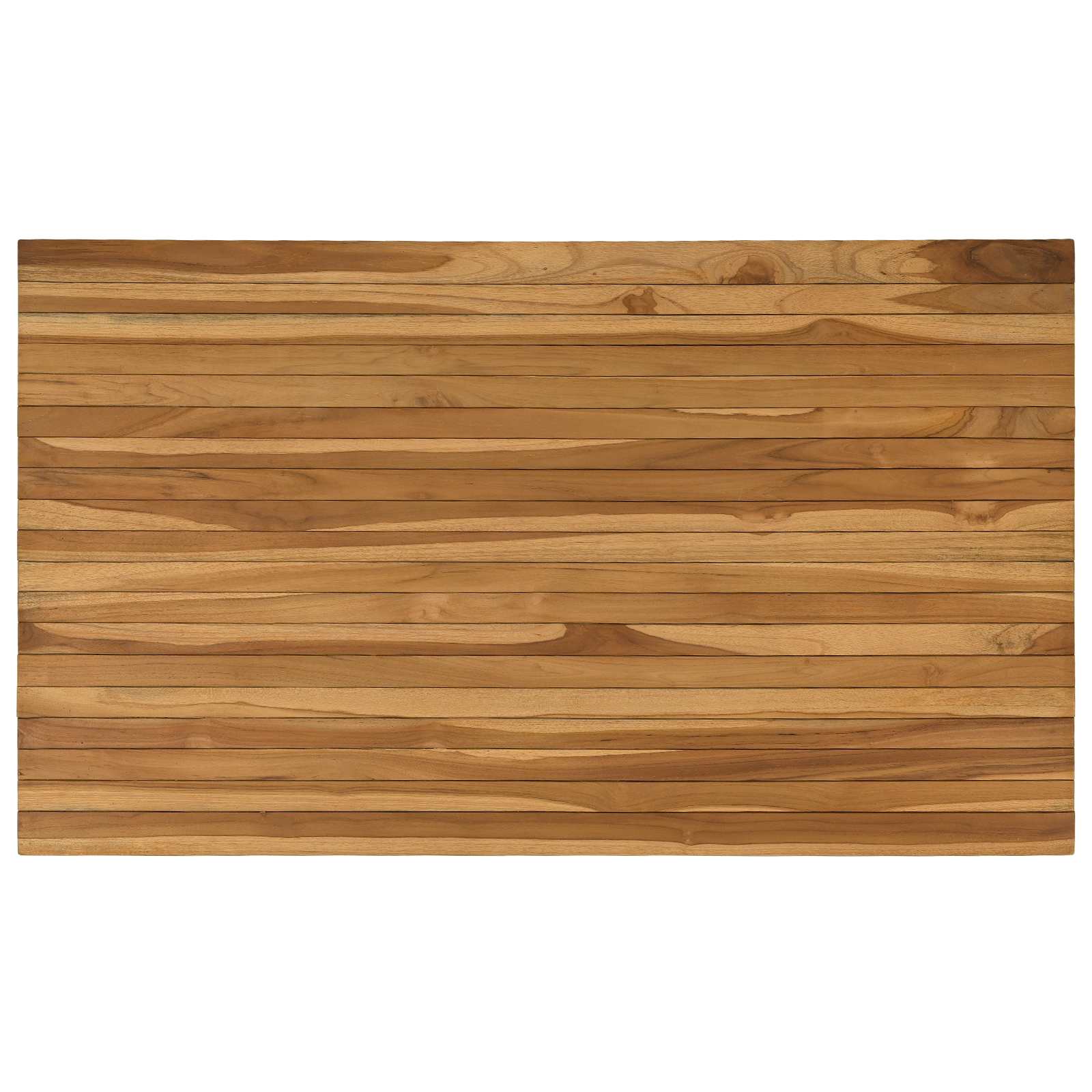 Vidaxl Natürlich Table Top 120 X 70 X 3.5 Cm Rectangular Solid Teak Wood Natural