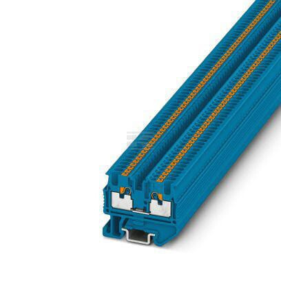 Phoenix Contact Blau - 3248101 Durchgangsklemme 3.5 Mm Zugfeder 50 St.