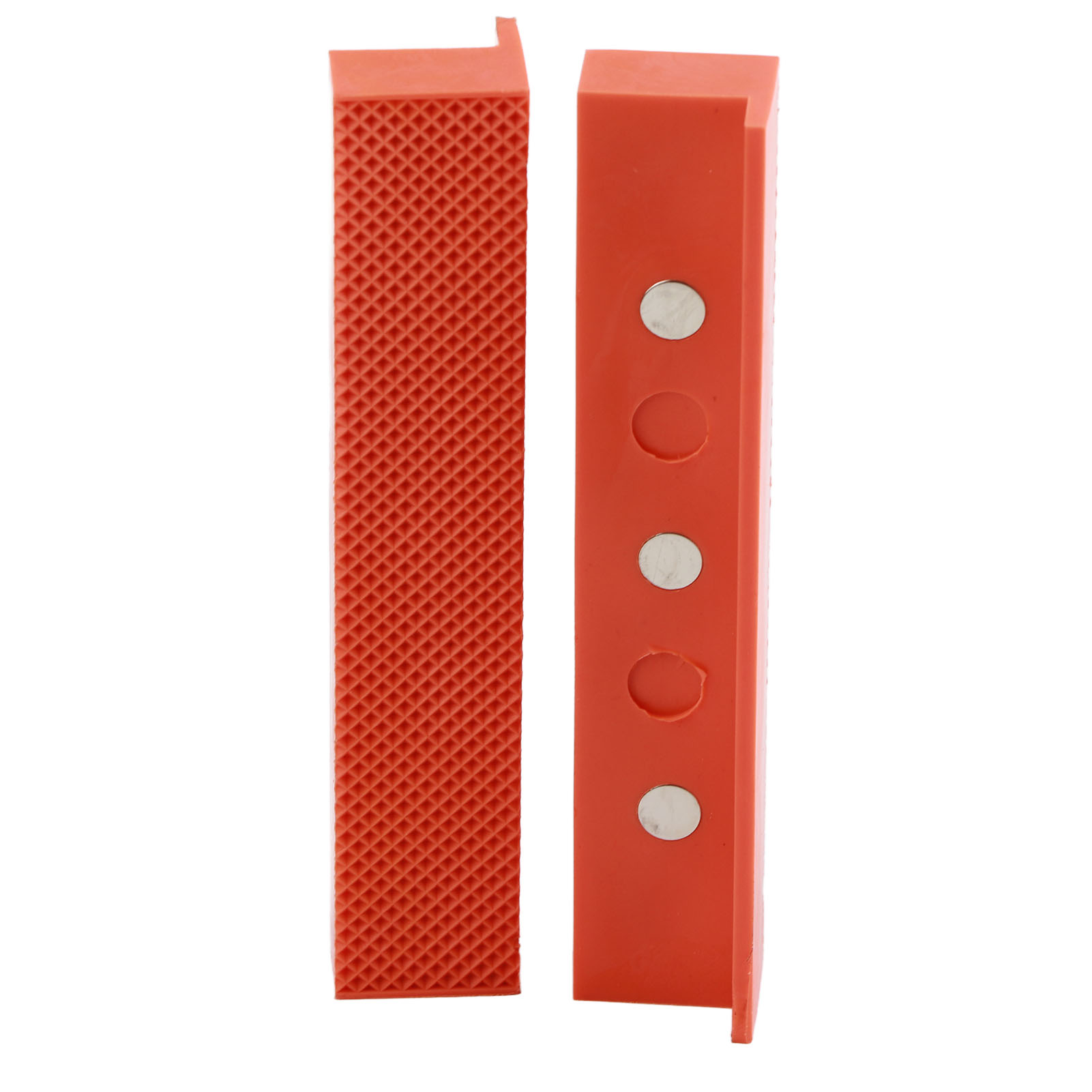 Protège-mâchoires d'étau en TPU souple, magnétique, 4,5 ou 6 pouces, lot de 1