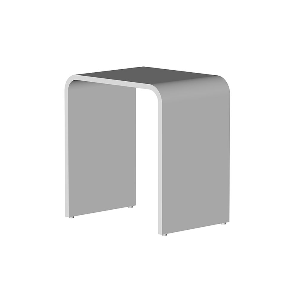 Steinberg Grau Hocker + Pouf, Serie 430 Hocker, Aus Mineostone, 400X300x430mm, 4307000 (40 X 30 X 43 Cm) - Image 3