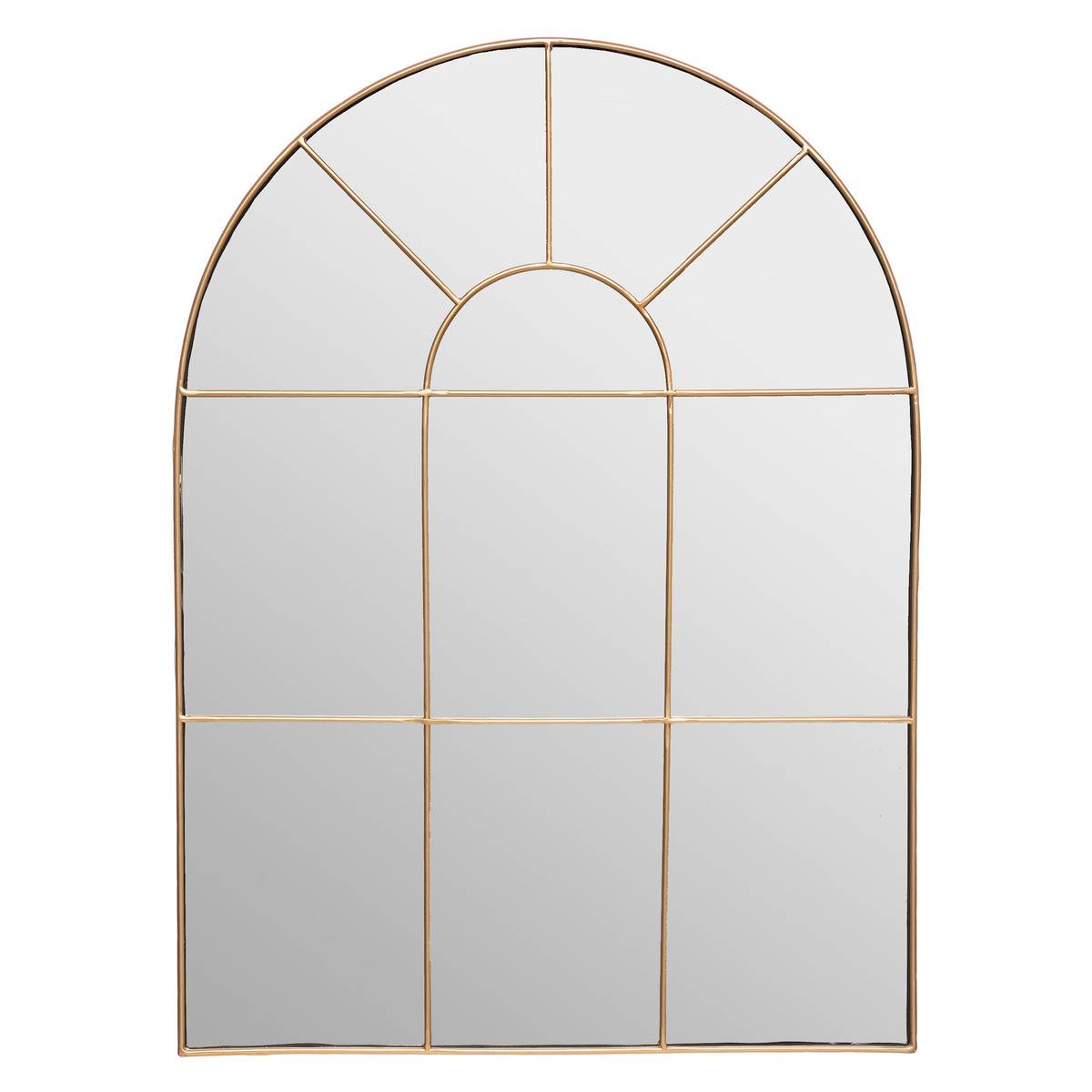 Atmosphera - Miroir Monica Métal Doré 54x74cm Créateur D'Intérieur