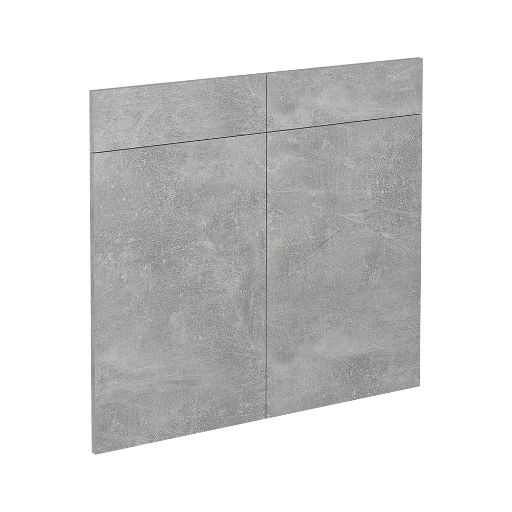 Küchenfront R-line, Beton, 79.2 X 70.8 Cm Möbelfront Für Den Schubladenunterschrank, Vicco