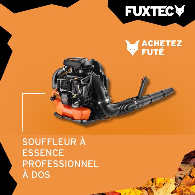 Fuxtec - Souffleur Thermique Pro Fx-lbp165t - À Dos 65cm3 334 Km/h
