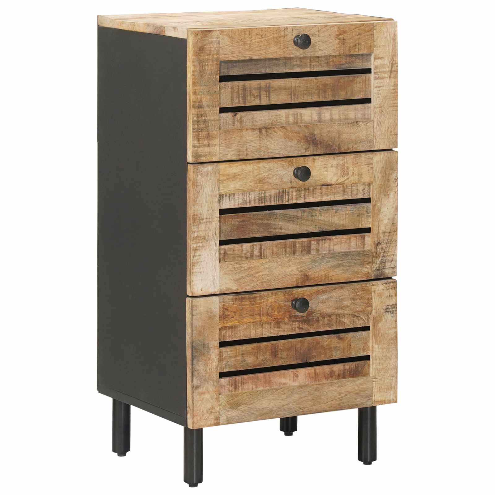 Storage Cabinets Natural 40 X 33 X 75 Cm Solid Mango Wood Vidaxl