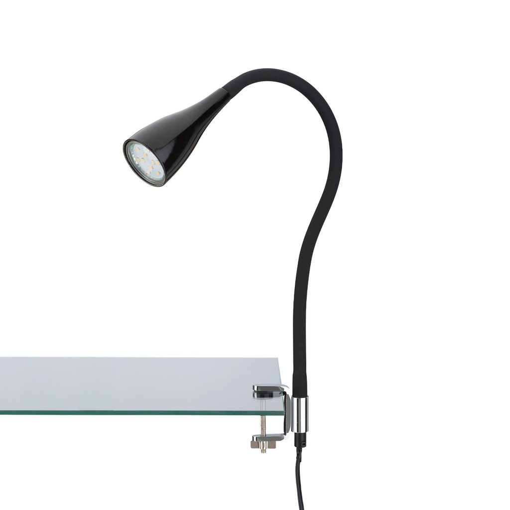 Briloner - Led Klemmleuchte Elasti Gu10, Schwarz, Warmweiß Deckenleuchte