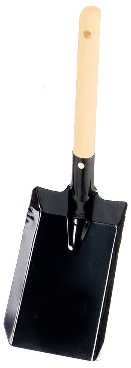 Firefix - Mehrzweckschaufel 38 Cm Schwarz Kaminzubehör Kaminschaufel Kohleschaufel